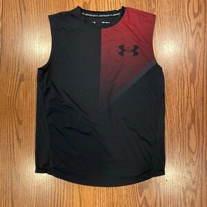 Youth medium sleeveless under armour shirt